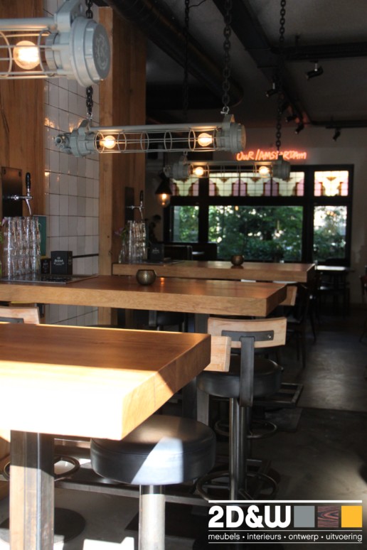 bar cafe biertafels meubelmaker amsterdam cabinetmaker custom handmade furniture op maat gemaakt maatwerk meubels